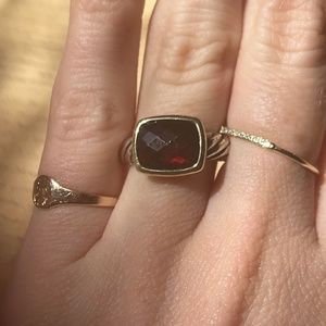 avid Yurman Noblesse garnet ring